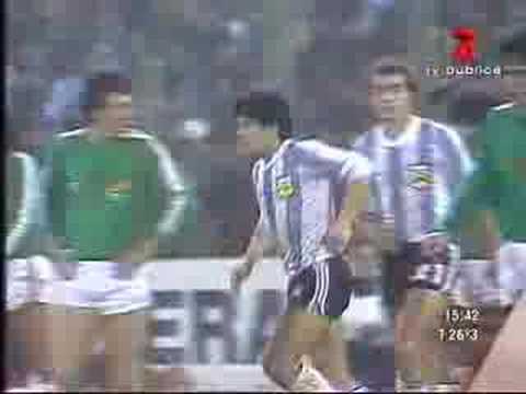 Argentina 3 Bolivia 0 8/8/1979