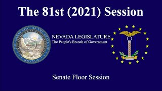 5/19/2021 - Senate Floor Session