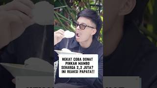 Nekat Coba Donat Pinkan Mambo Ternyata Rasaanyaa attahalilintar pinkanmambo donat donatviral