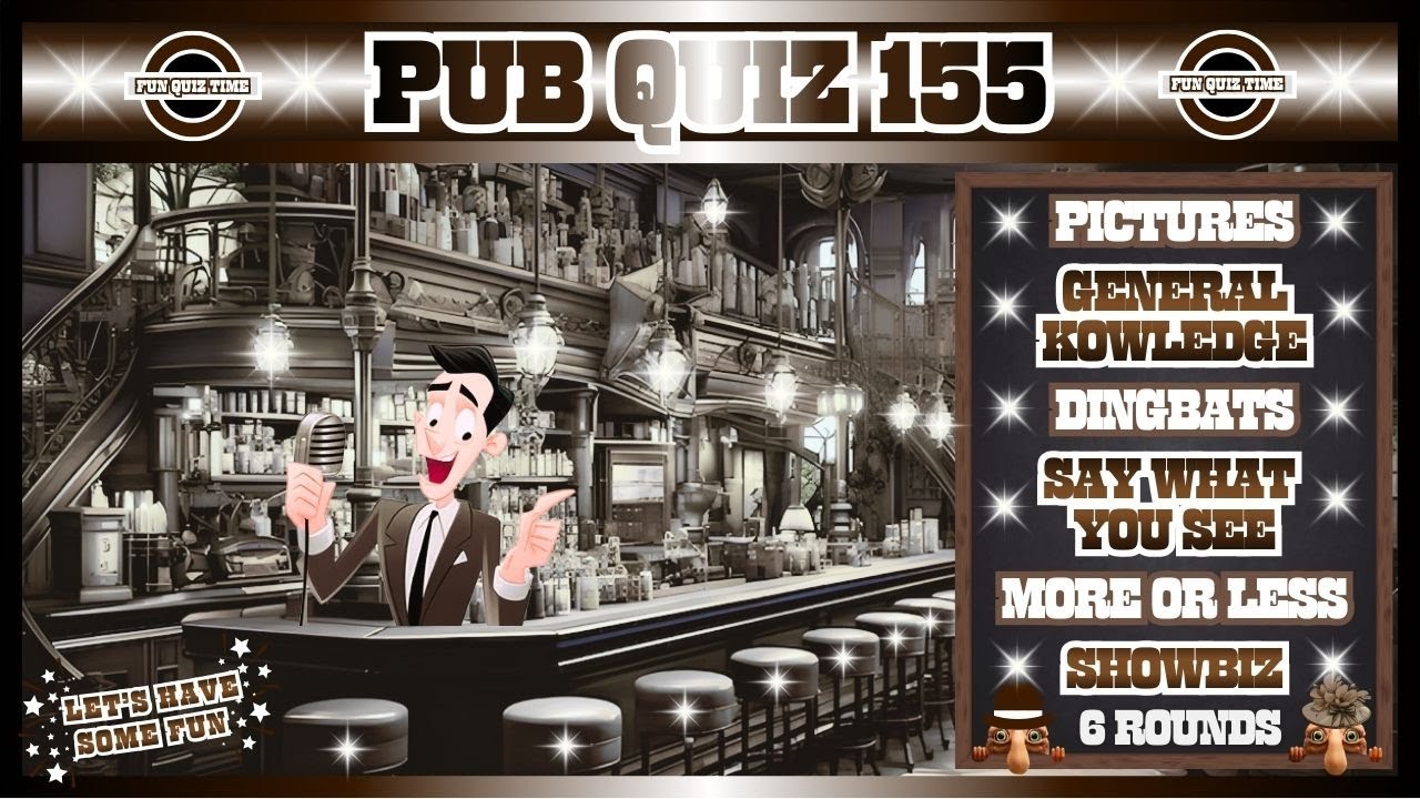 Мега-веселая паб-викторина № 155 — 6 раундов/40 вопросов/125 баллов за победу. Найдите Бетси и Бо...