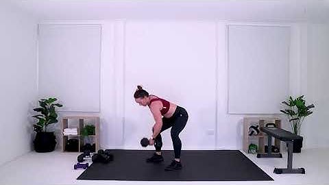 Alternating One Dumbbell Pendlay Row