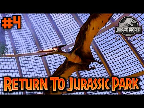 NEW ATTRACTIONS - Return to Jurassic Park - Jurassic World Evolution #4