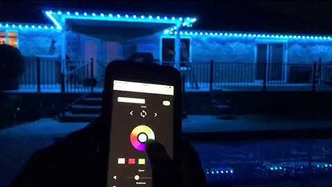 30MM RGBW ucs2903 pixel string+SP105E control system