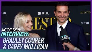 Bradley Cooper On Lady Gaga Supporting Him at 'Maestro' Premiere