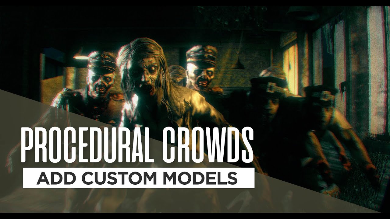 Procedural Crowds Tutorial - How to add Custom Models  - Version 1.0