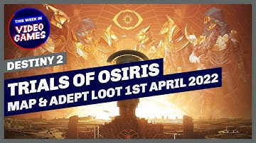 Destiny 2 - Trials of Osiris Map & Rewards This Weekend 1st April 2022 | Trials Loot This Week