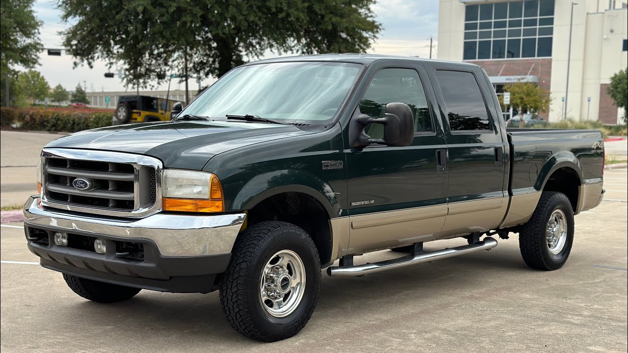 2001 Ford F-250 4x4 Lariat Crew Cab 7.3L Powerstroke @ Dallas MotorWorks