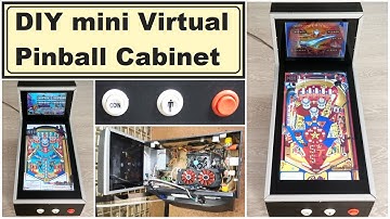 DIY Mini Virtual Pinball Cabinet