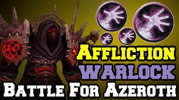 Affliction Warlock BfA Beta Overview | Talents & Rotation | World of Warcraft Battle for Azeroth