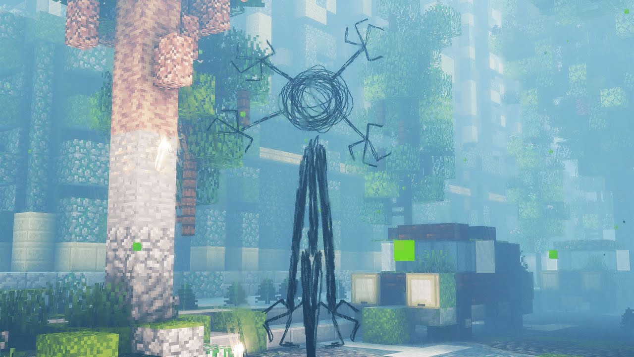 Surviving a HORRIFYING Minecraft Mod in An Overgrown City... - YouTube