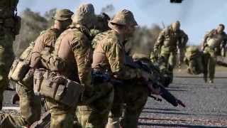 Australian Army's 7th Brigade in action