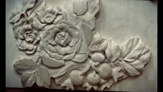 ⁣Резьба по дереву. Цветы шиповника-4 часть/ Wood carving. Canker-rose flowers-4 part.