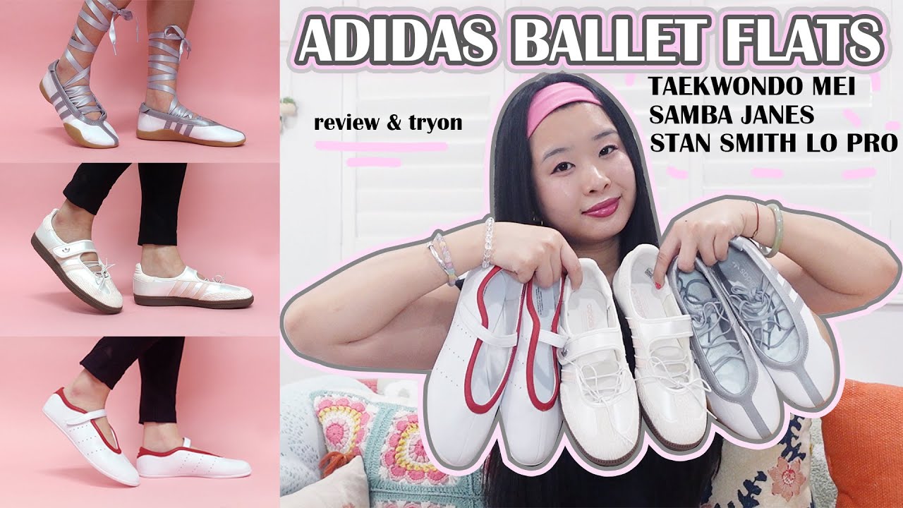 ♡ Обзор и примерка ♡ Adidas Taekwondo Mei, Samba Janes, балетки и туфли Мэри Джейн от Stan Smith