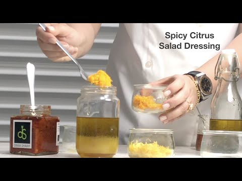 Spicy Citrus Salad Dressing (for all salads)