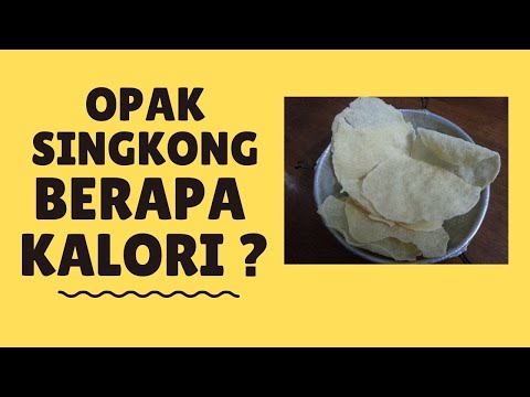 Kalori Opak Singkong