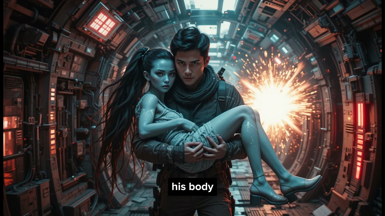 He Took the Explosion’s Shrapnel to Save the Alien Girl—Then Awoke Surrounded by..| A Short Sci-fi