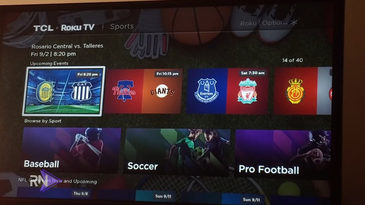 Roku Sports Zone Update Track and view current, games YouTube
