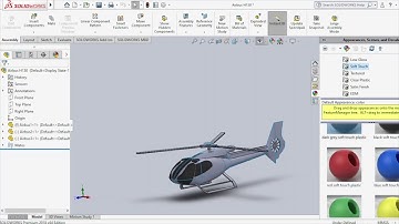 AirBus H130 modeling in solidworks part 1