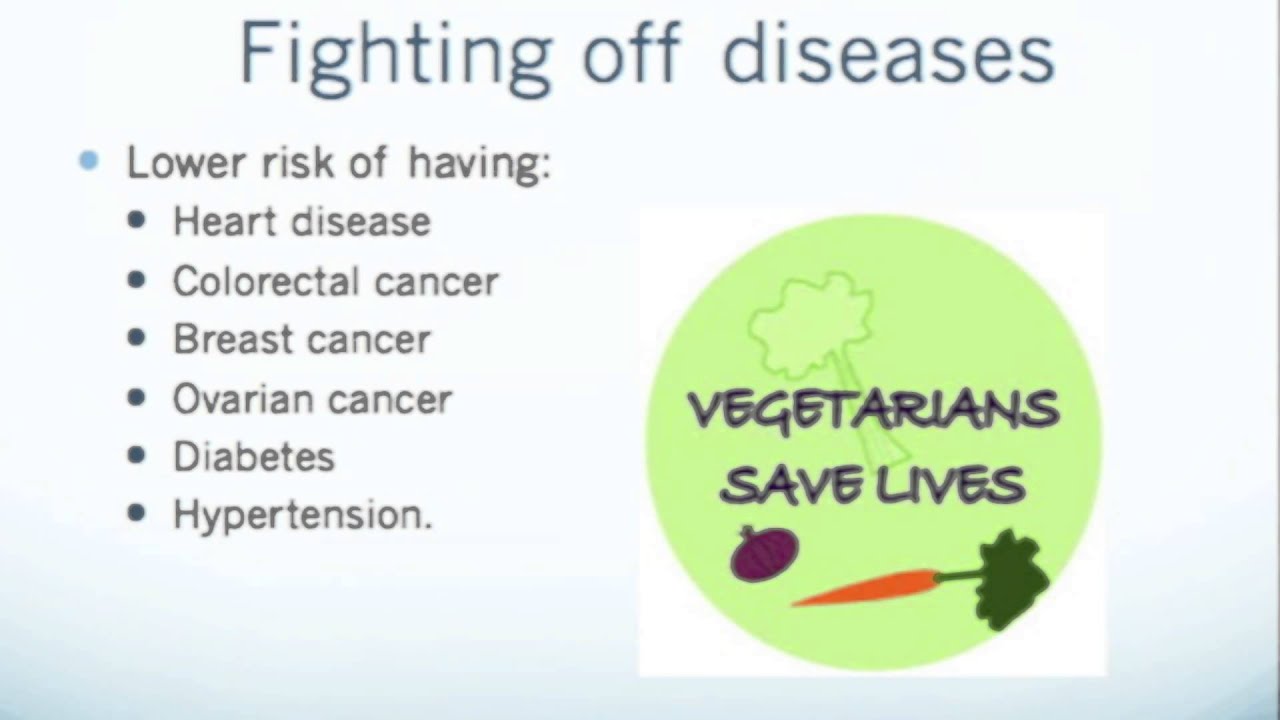 Longterm benefits of the vegetarian diet YouTube