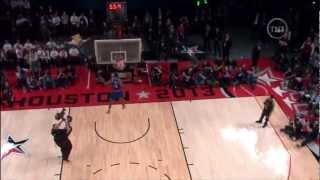 James White From the Free-Throw Line Dunk (2013 NBA Dunk Contest)