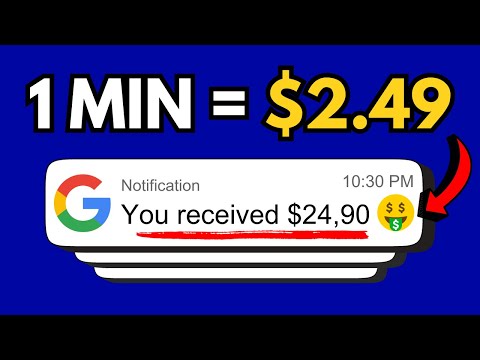 Get Paid $2.49 Every Min 🤑 Watching Google Ads