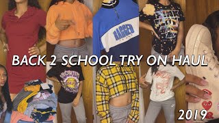 BACK TO SCHOOL TRY-ON HAUL || 2019💕