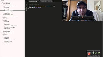 VoiceCode demo - voice to code from scratch, window positioning, dropdown menus, coding by voice
