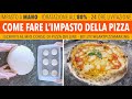 Come Fare L&#39;Impasto Pizza Napoletana a Mano - alta idratazione 80% - 24 ore lievitazione