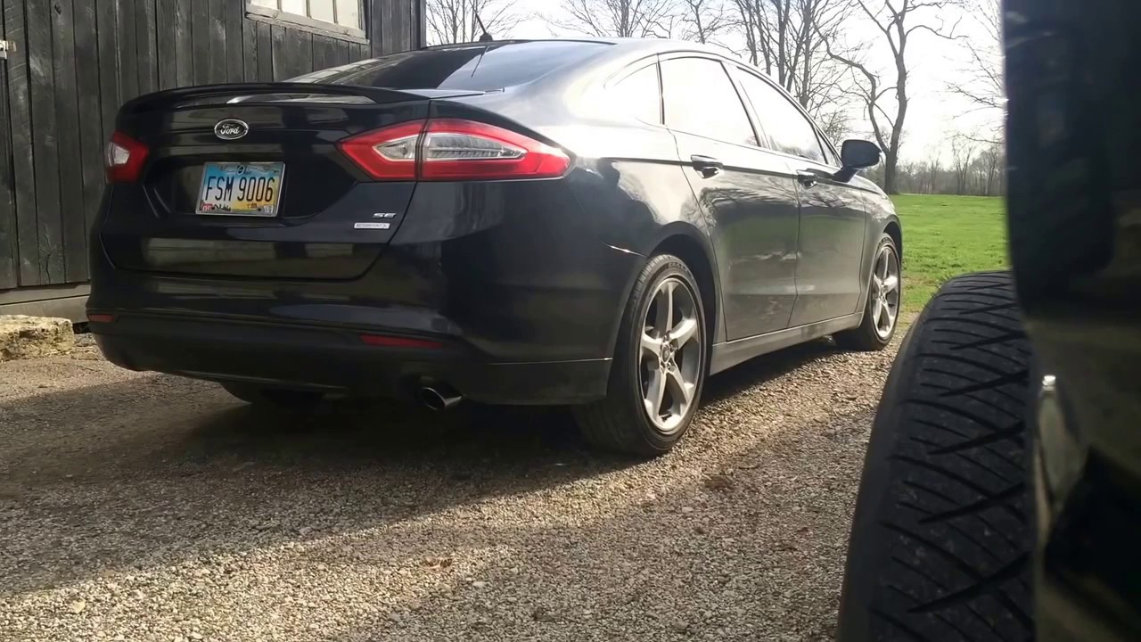 Exhaust Compilation Ford Fusion 1.6T and 2.0T Ecoboost YouTube