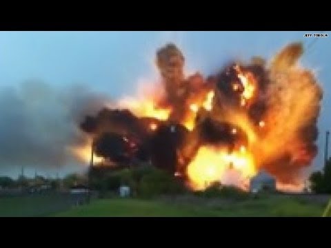 Shockwave of West, TX explosion seen in new video