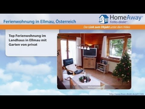 Tirol: Top Ferienwohnung im Landhaus in Ellmau mit Garten von privat - FeWo-direkt.de Video