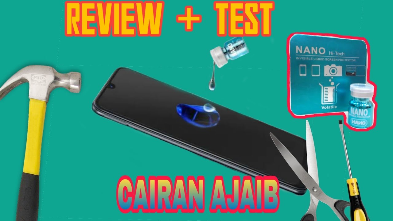 REVIEW + TEST NANO LIQUID SCREEN PROTECTOR HITECH Palu lewat YouTube