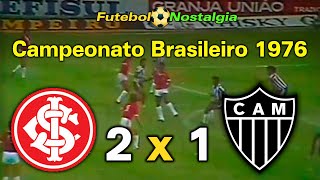 Internacional-RS 2 x 1 Atlético-MG - 05-12-1976 ( Campeonato Brasileiro - Semifinal )