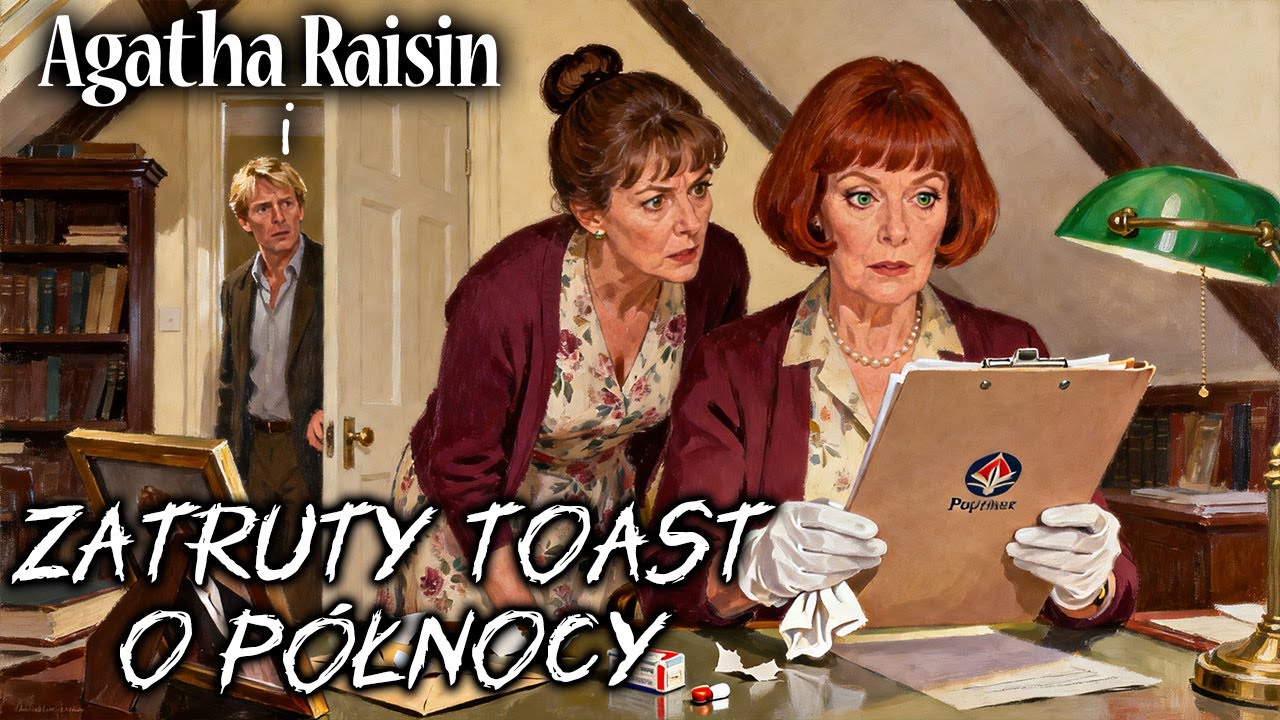 Agatha Raisin i zatruty toast o północy | Cozy kryminał w Cotswolds | PL