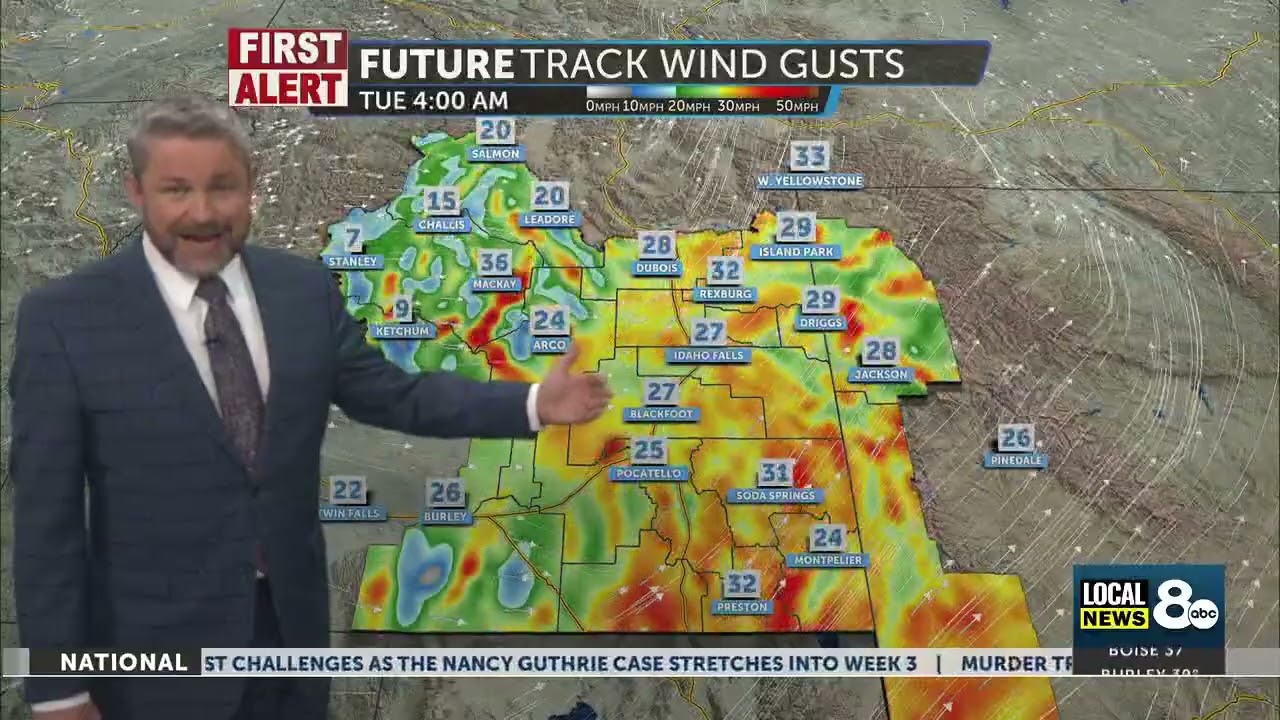 First Alert Weather for Tuesday and Wednesday