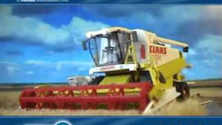 20859 Viessmann - working combine harvester