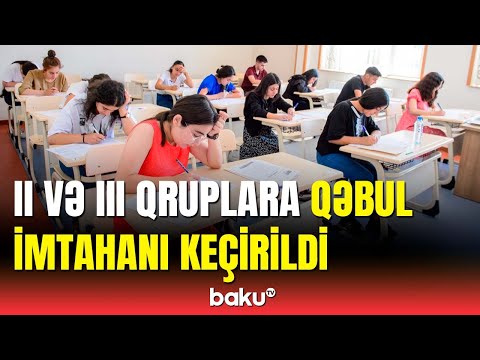 DİM açıqladı | Neçə nəfər qəbul imtahanından xaric olunub?