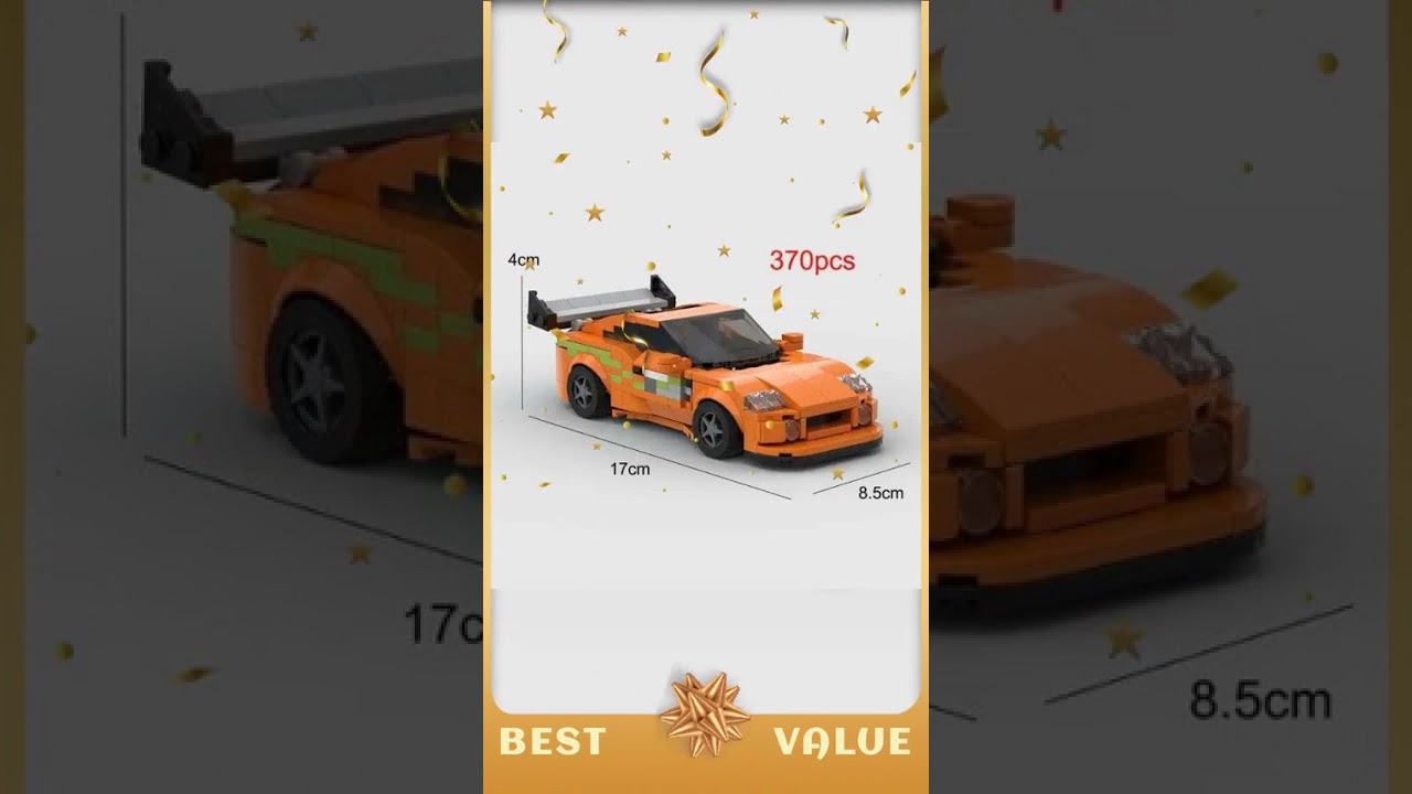 Experience the Thrill of Building Your Own Sports Car Toy | Car Puzzle Set