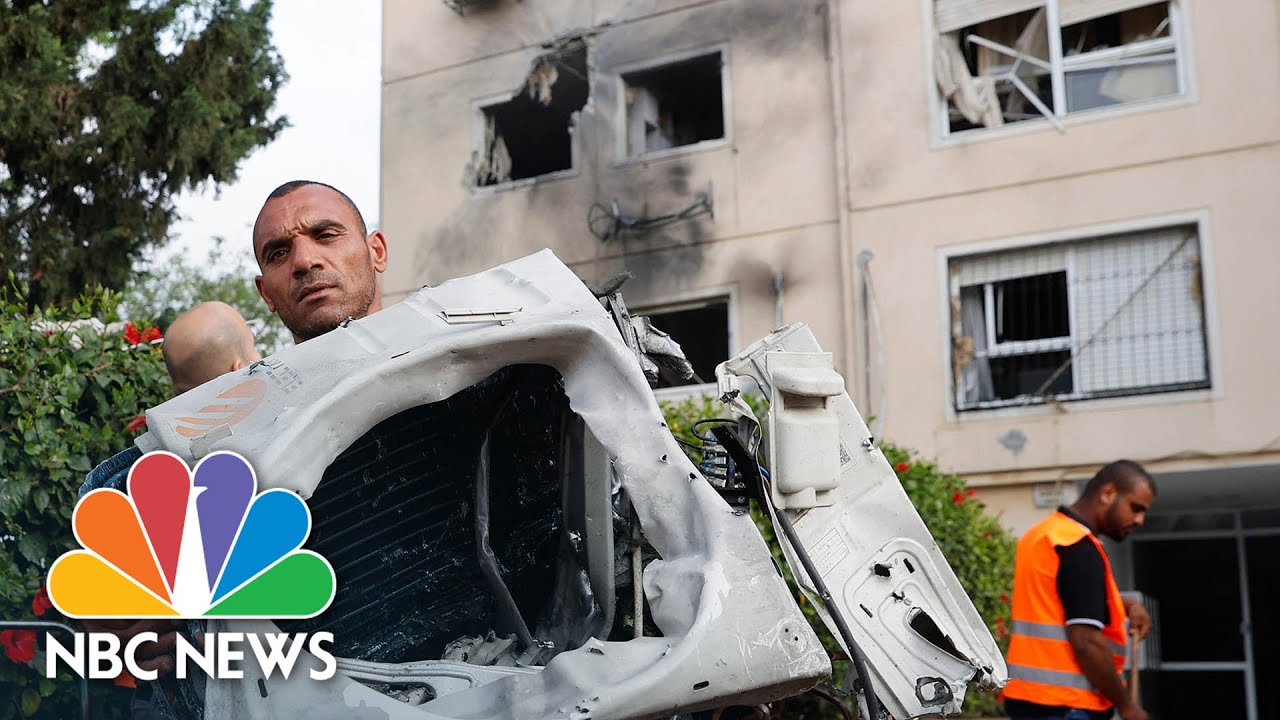 See Aftermath Of Palestinian, Israeli Jerusalem Day Violence | NBC News