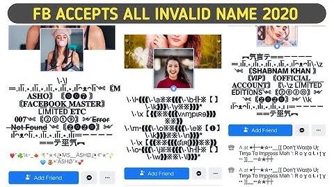 how to make fb invalid name account 2020 || invalid Name facebook account 2020 || fb invalid name id