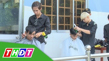 Cắt tóc miễn phí và hướng dẫn trang điểm cho công nhân nữ | THDT