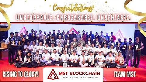 MST blockchain song MST blockchain teem master stock technosoft public layer one blockchain Jay MST 