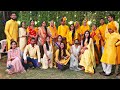 Enjoying Haldi Function With Family😃
