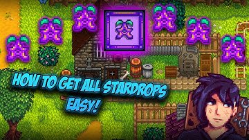 Stardew Valley Where To Find ALL 7 Stardrops (Guide)