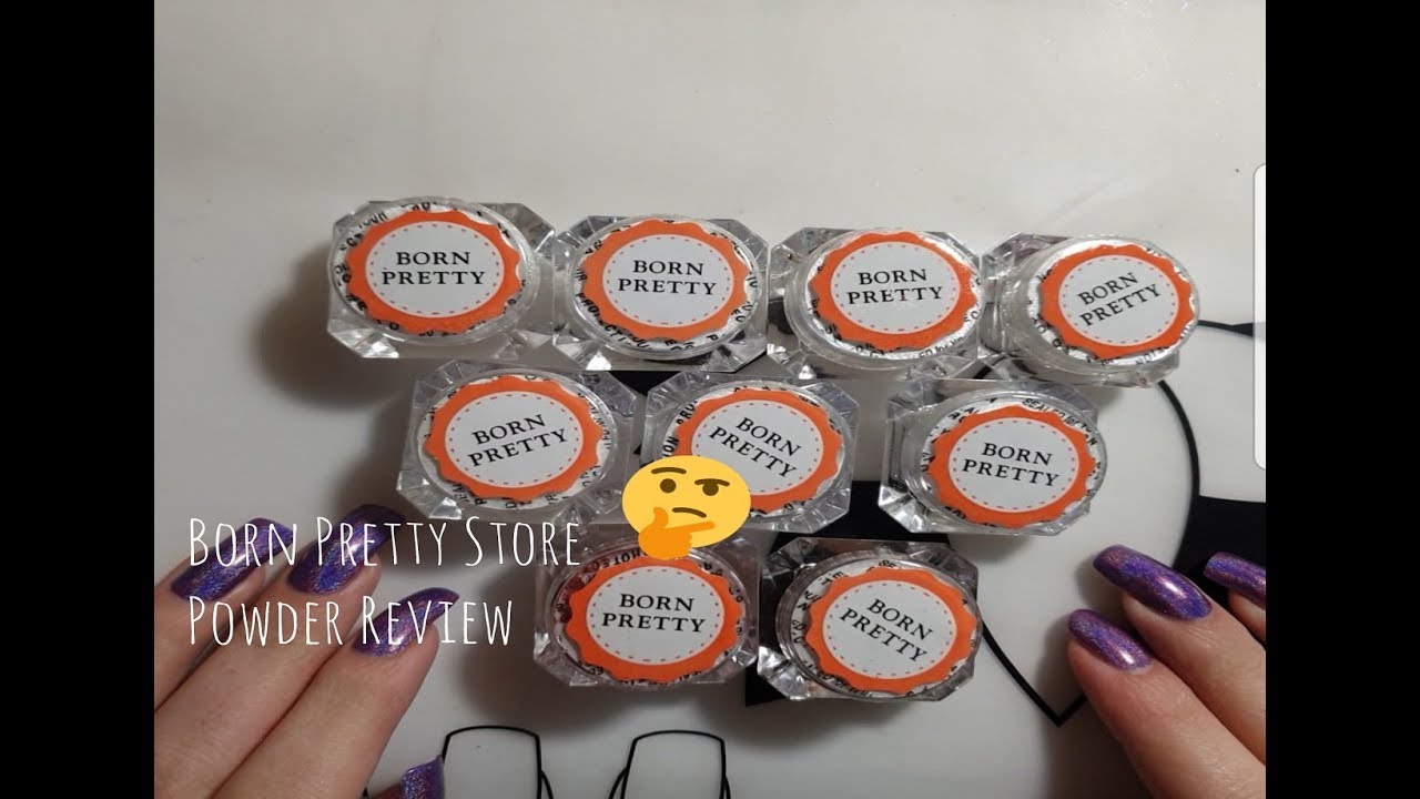 REVIEW Born Pretty Store Mirror Powders