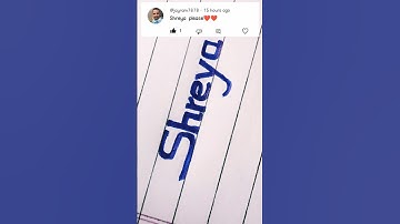 Shreya name writing neatly #video #youtube #viral #trending #reels #shorts #name #handwriting #learn