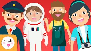 Jobs and Occupations - Vocabulary for Kids - Compilation
