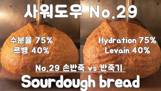 [No.29] 손반죽 vs 반죽기 Stand mixer vs hand kneading