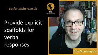 Celebrity Provide explicit scaffolds for verbal responses - Tips for Teachers Wealth