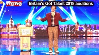 Prof Strange Magician Auditions Britain's Got Talent 2018 BGT S12E06